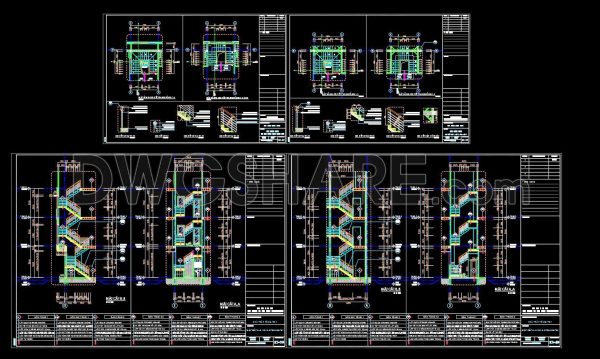 2 years ago
                

                
             1,148160. Detailed drawings of stairs in autocad file