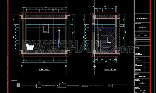2 years ago
                

                
             415186. WC Layout Plan and elevations details CAD drawings download