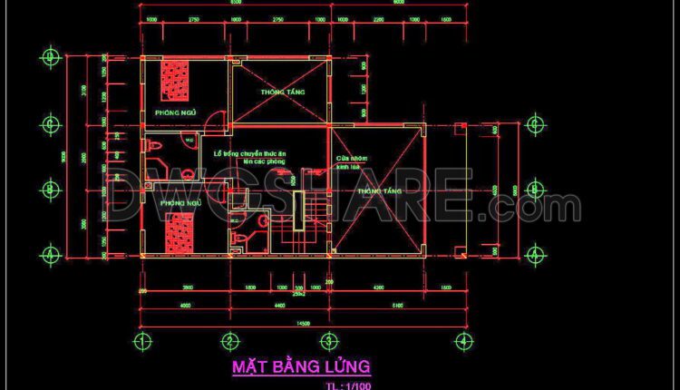 206. House Plan Design CAD File Free download