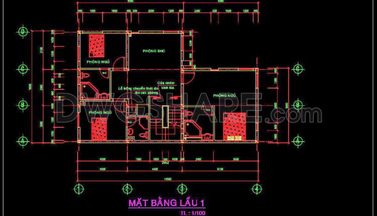 206. House Plan Design CAD File Free download