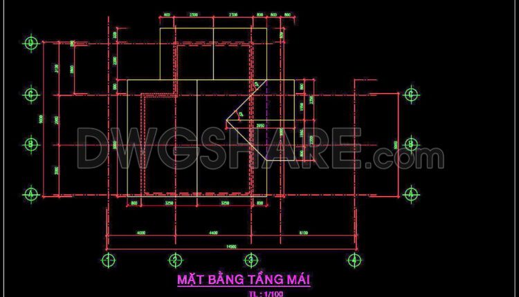 206. House Plan Design CAD File Free download