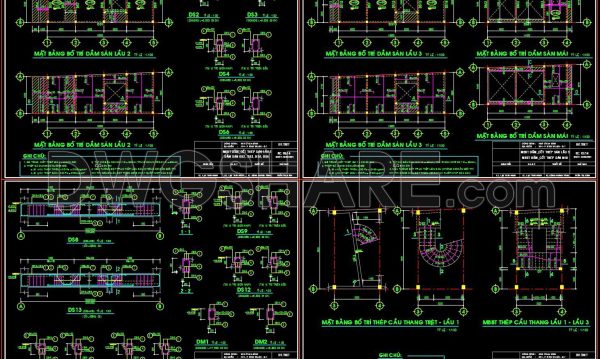 2 years ago
                

                
             1,008227. Structural Drawings Of 3-Story House A Complete Project 5.8mx17.1m For Download