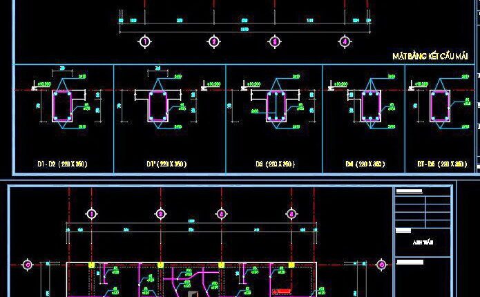229. Structural Drawings Of 3-Story House A Complete Project 6m x 10.6m For Download