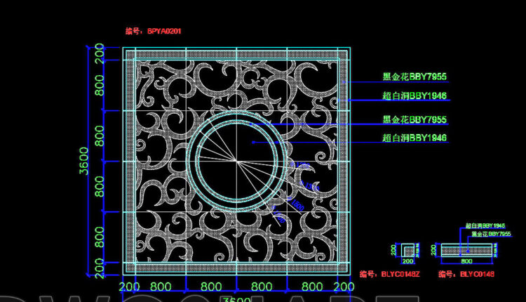 312. Paving Design CAD Blocks