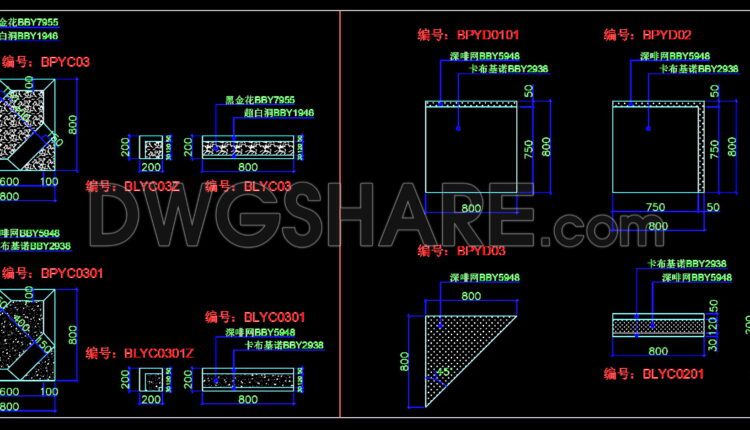 315. Paving Design CAD Blocks (1)