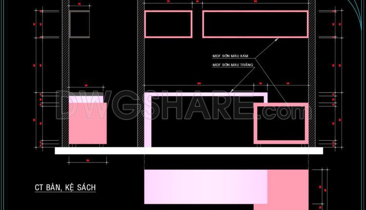 43. Download CAD drawings for interior design of bedroom