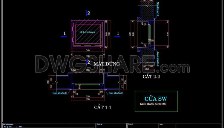 492. Detailed CAD Drawings Of Doors, Windows For Download