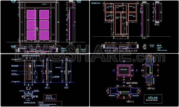 2 years ago
                

                
             527492. Detailed CAD Drawings Of Doors, Windows For Download