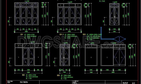 2 years ago
                

                
             572493. Detailed CAD Drawings Of Doors, Windows For Download