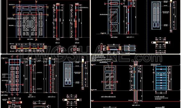 2 years ago
                

                
             718498. Detailed CAD Drawings Of Doors, Windows For Download