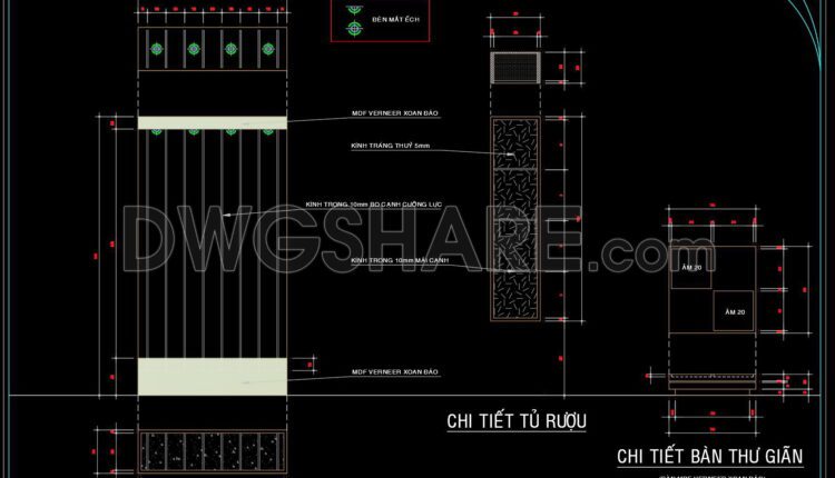 6. Download detailed CAD design drawings of the living room for a townhouse