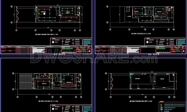 2 years ago
                

                
             69566. CAD drawings for detailed electrical designs for a 3-story townhouse