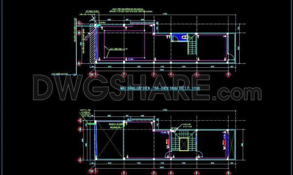 2 years ago
                

                
             54369. CAD drawings for detailed electrical designs for a 3-story townhouse