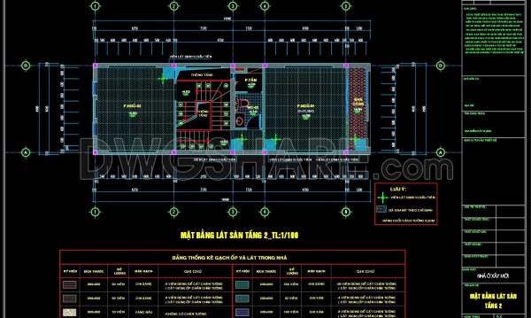 7. Download free detailed CAD drawings of floor plans for a 4-story townhouse