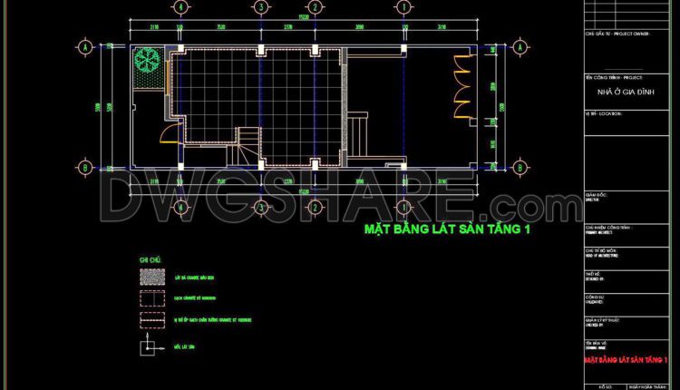 8. Download free detailed CAD drawings of floor plans for a 4-story townhouse