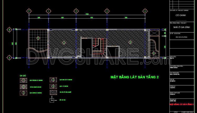 9. Download free detailed CAD drawings of floor plans for a 5-story townhouse