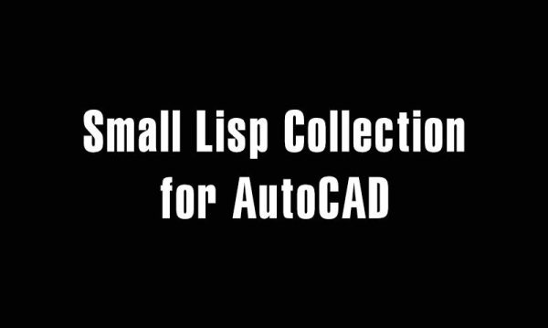 2 years ago
                

                
             6,206Small Lisp Collection for AutoCAD