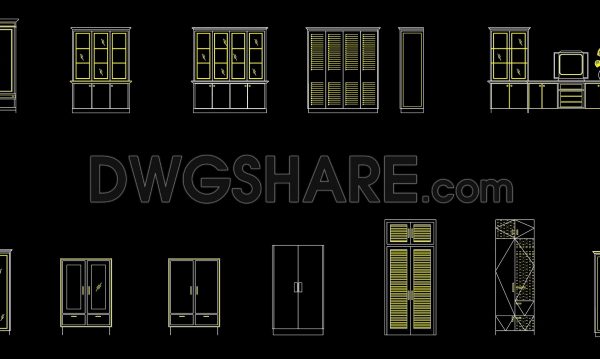 2 years ago
                

                
             802107. Cupboards CAD blocks free download