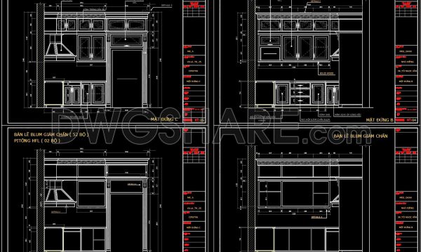 2 years ago
                

                
             1,709108. CAD technical drawings of kitchen cabinets for the house