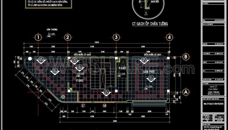 11. Download free detailed CAD drawings of floor plans for a 3-story townhouse