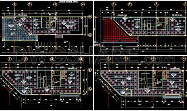 2 years ago
                

                
             96411. Download free detailed CAD drawings of floor plans for a 3-story townhouse