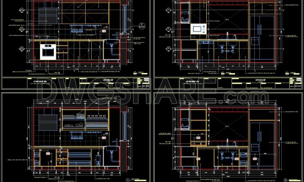 2 years ago
                

                
             2,381111. CAD technical drawings of kitchen cabinets for the house