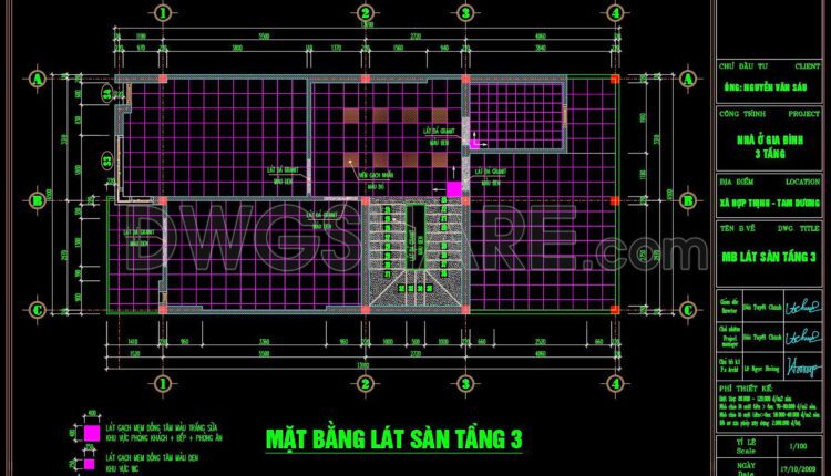 13. Download free detailed CAD drawings of floor plans for a 4-story townhouse