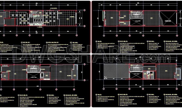 2 years ago
                

                
             44917. Download free detailed CAD drawings of floor plans for a 4-story townhouse