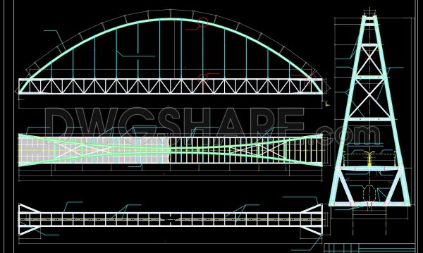2 years ago
                

                
             1,397173. CAD drawing Of Bridge across a river free download