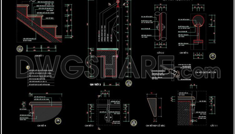 175. Download detailed CAD drawings of townhouse stairs