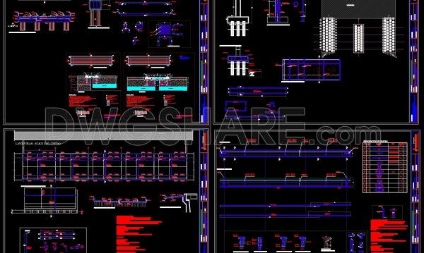 2 years ago
                

                
             981177. CAD drawing Bridge superstructure and foundations details free download