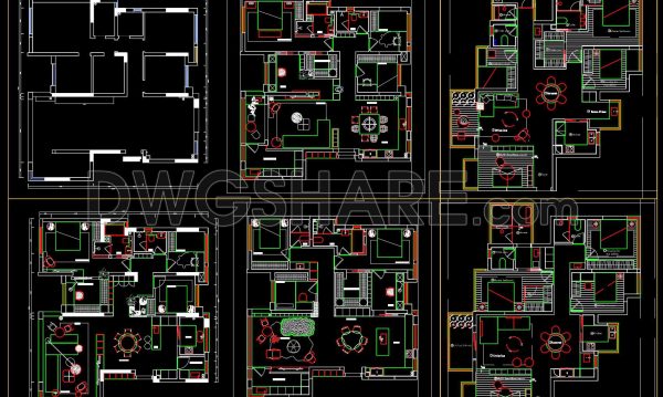 2 years ago
                

                
             1,676211. Functional layout plans of apartments ranging 150m2