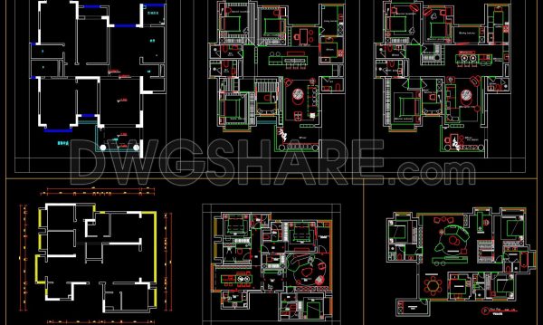 2 years ago
                

                
             1,205212. Functional layout plans of apartments ranging from 150m2 to 164m2