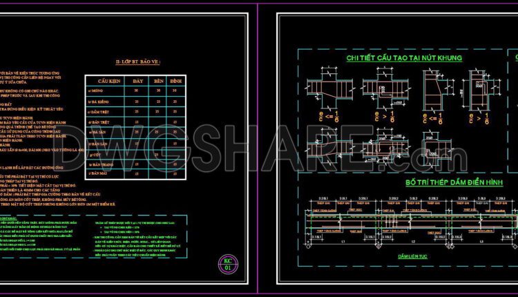 236. Structural Drawings Of 3-Story House A Complete Project 4m x 18.5m For Download