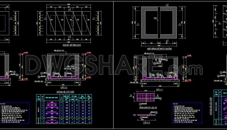 238. Structural Drawings Of 4-Story House A Complete Project 4m x 14m For Download (4)