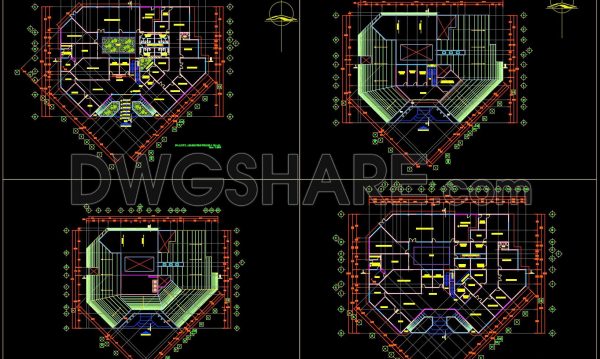25. CAD drawings of Educative Center for download