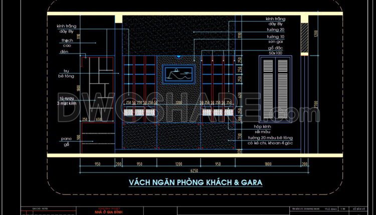 274. CAD detailed drawings of vertical facade wall sections for townhouses
