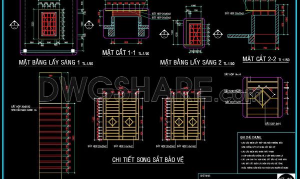 2 years ago
                

                
             620282. Detailed architectural CAD drawings of the balcony, railing, and skylight roof of the townhouse