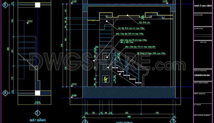 296. CAD detailed drawings of vertical facade wall sections for townhouses