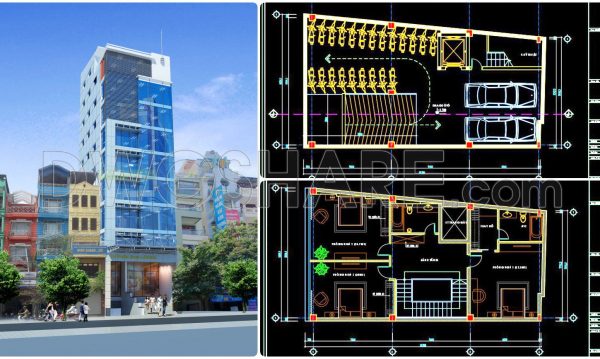 2 years ago
                

                
             1,568306. CAD design drawings for a 9-story townhouse with dimensions of 9.2m x 16.3m