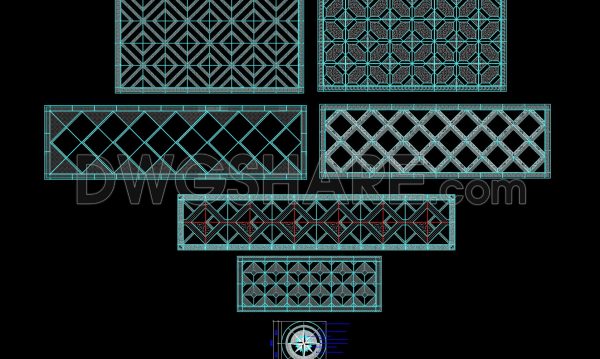 319. Paving Design CAD Blocks