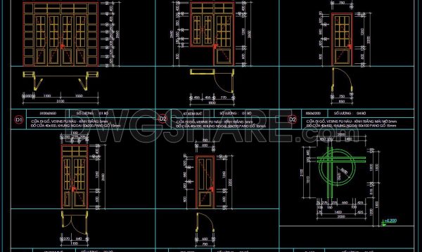 2 years ago
                

                
             554507. Detailed CAD Drawings Of Doors, Windows For Download