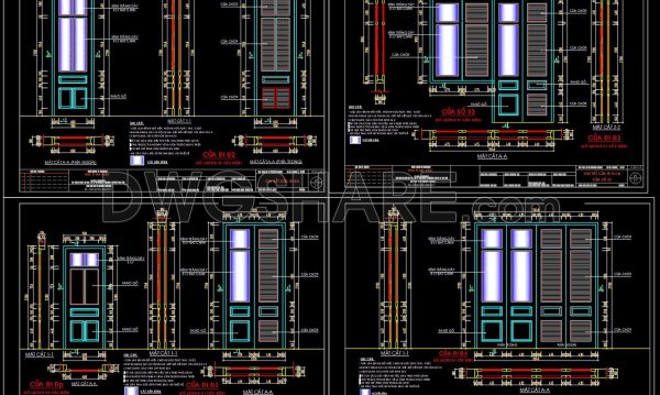 2 years ago
                

                
             736508. Detailed CAD Drawings Of Doors, Windows For Download