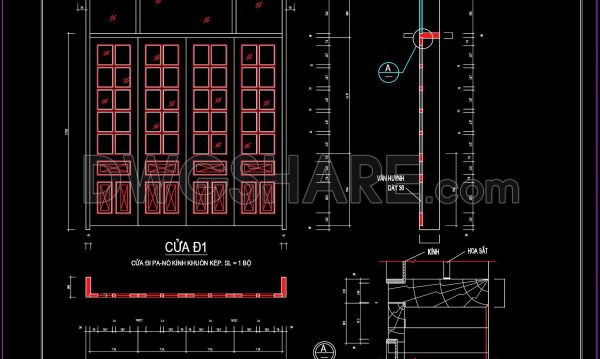 2 years ago
                

                
             410513. Detailed CAD Drawings Of Doors, Windows For Download