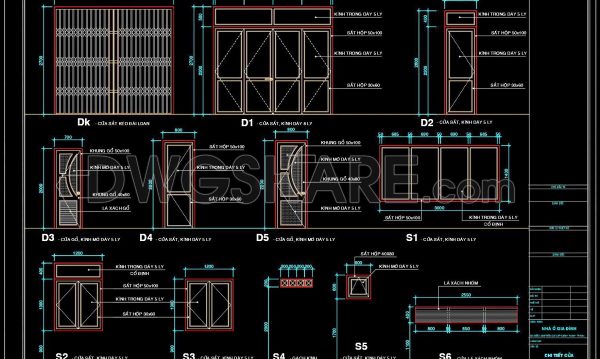 2 years ago
                

                
             845514. Detailed CAD Drawings Of Doors, Windows For Download