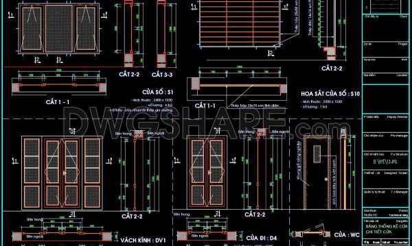 2 years ago
                

                
             440520. Detailed CAD Drawings Of Doors, Windows For Download