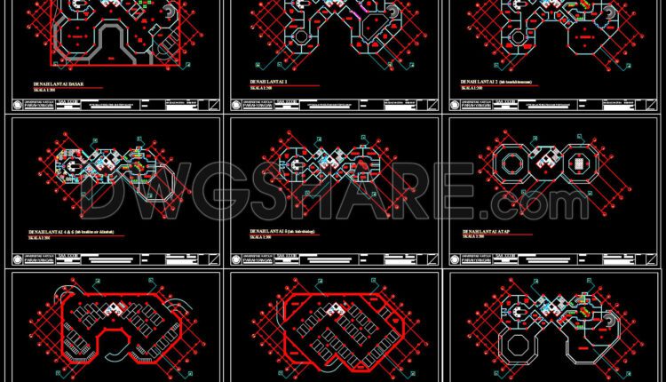 70. Cad Drawings Of environmental research and extension center for west java region For Download