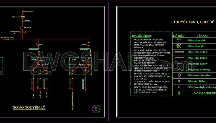 73. CAD drawings for detailed electrical designs for a 4-story townhouse