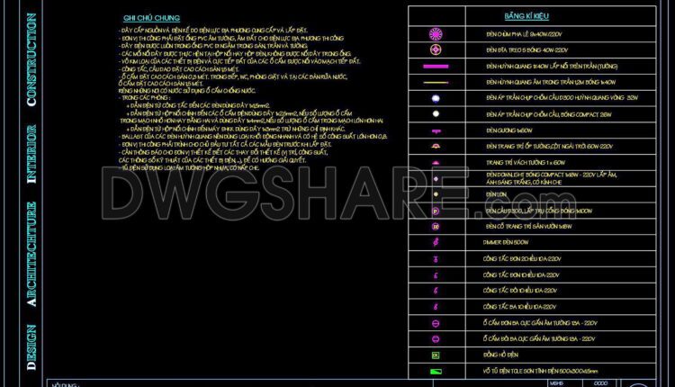 79. CAD drawings for detailed electrical designs for a 3-story townhouse