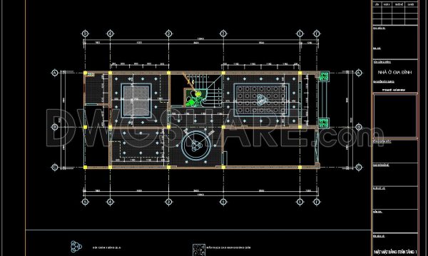 2 years ago
                

                
             48091. Detailed CAD drawings for the ceiling layout design of a 3-story townhouse